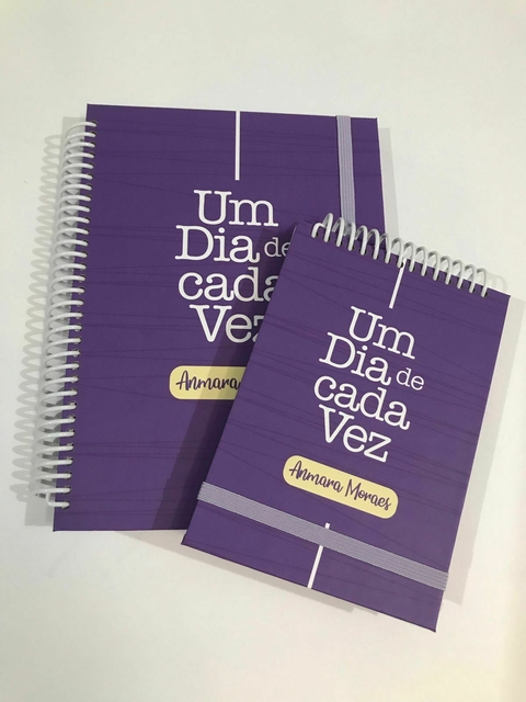 Caderno + Bloquinho "Um dia de Cada vez"