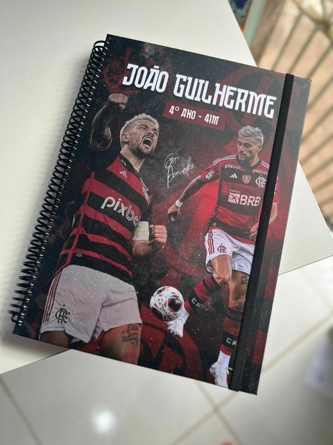 Caderno Flamengo (Arrascaeta)