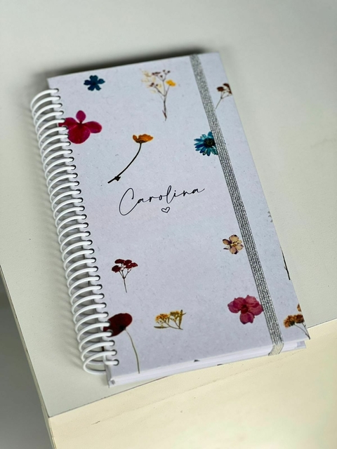 Caderno Slim - Capa Flowers - comprar online