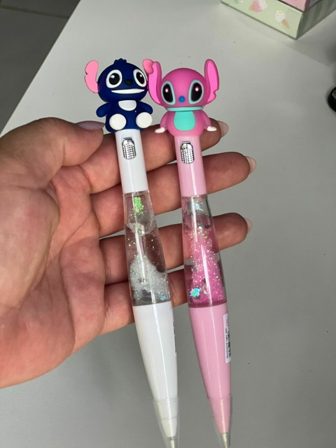 Canetinha Stich & Angel