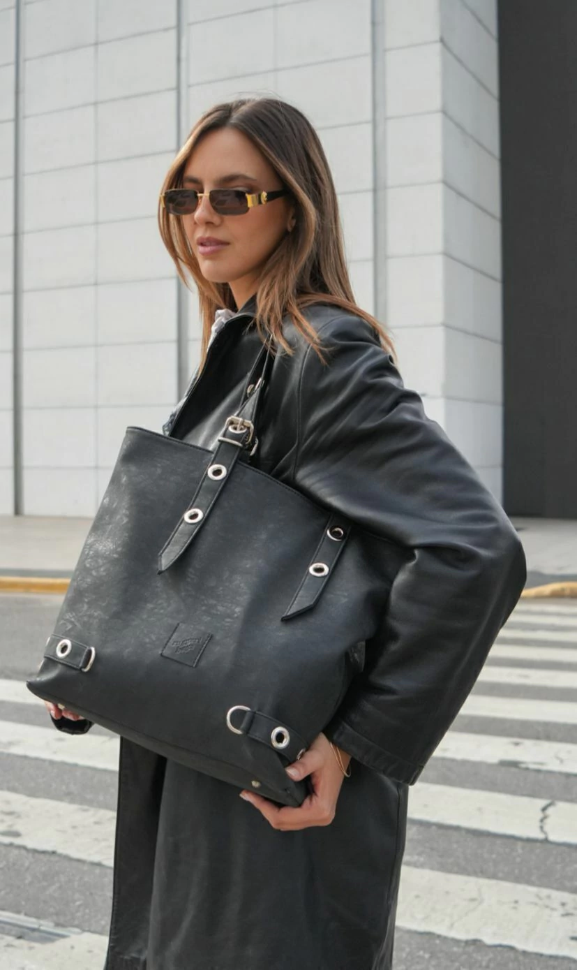 TOTE BAG ARIZONA NEGRO