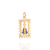 Pingente banhado a ouro 18k nossa senhora aparecida - 542040