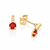 Brinco banhado a ouro 18k com cristais e zircônias - tam.único 527324 - comprar online