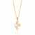 Pingente cavalo banhado a ouro 18k - tam.único 542837 - comprar online