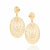 Maxi brinco arabescos folheado a ouro 18k - tam.único 527244 - comprar online