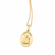 Medalha santo antônio banhada a ouro 18k - tam.único 542832 - comprar online