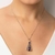 Gargantilha nossa senhora aparecida folheada a ouro 18k com zircônias e cristais - 532517 - Leila Rommanel - Loja Online 