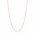 Gargantilha diamantada folheada a ouro 18k - tam.42 532393