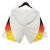 Calção Alemanha Home 2024/2025 Branco Adidas Masculino Torcedor on internet