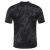 Back view of the Portugal 2024/2025 Nike black goalkeeper jersey for men, featuring a stylish abstract pattern.