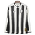 Camisa Botafogo Home 2024/2025 Reebok Preta e Branca Masculina Torcedor Manga Longa - comprar online