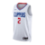 Camiseta NBA Los Angeles Clippers Association Edition 2023/2024 Blanca y Roja Swingman