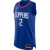 Esta imagem destaca a frente marcante da Camiseta NBA Los Angeles Clippers Icon 23/24. Com um tom de azul vibrante, ela transmite uma sensação de determinação e energia. O logotipo dos Clippers em destaque adiciona autenticidade. Seja parte da equipe com 