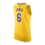 Camiseta NBA Los Angeles Lakers Icon Edition 2023/2024 Amarillo Swingman - comprar online