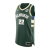 Esta imagem apresenta a frente marcante da Camiseta NBA Milwaukee Bucks Icon 23/24. Com um verde vibrante, esta camiseta transmite uma energia única. O logotipo dos Bucks em destaque adiciona autenticidade. Seja parte da equipe com esta peça exclusiva!