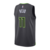 Camiseta de baloncesto de los Minnesota Timberwolves, edición Statement 2023/2024, color gris con detalles en verde, con el nombre "REID" y el número "11".