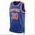 Camiseta NBA New York Knicks Icon Edition 2023/2024 Azul Lanraja Blanca Swingman