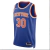 New York Knicks Icon Edition 2023/2024 Blue Orange White Swingman Jersey