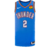 Camiseta NBA Oklahoma City Thunder Icon Edition 2023/2024 Azul Lanraja Swingman