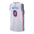 Philadelphia 76ers Statement Edition 2023/2024 White Blue and Red Swingman Jersey - buy online