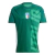 Italy Pre Match 2024/2025 Jersey in green featuring the Italia crest and bold design elements.