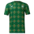 Green Ireland Pre Match 2024/2025 Jersey featuring intricate patterns and a club logo.