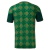 Back view of the Ireland Pre Match 2024/2025 jersey in green with a geometric pattern.