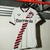 Camisa Bayer Leverkusen Away 2023/2024 Branca Vermelha Preta Castore Torcedor Masculina