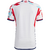 Back view of the Chicago Fire Away 2024 Jersey in white, featuring red and blue accents and the Adidas logo.