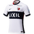 Camiseta blanca de fútbol de los Kashima Antlers, modelo de visitante 2025 de Nike para hombres, con detalles en negro y rojo.