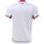 Back view of the Lanus Away 2025 jersey by Umbro in white with maroon accents.