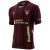 Puma red LDU Away 2025 jersey for men, featuring team logo and sponsor graphics.