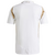 Camiseta de la LA FC visitante 2025 en color blanco y dorado, vista trasera.