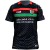 Palestine Away 2024/2025 jersey in black with red and white accents, featuring the team logo and "BANK OF PALESTINE" text.