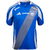 Emelec Home 2025 blue jersey for men by Adidas, featuring a v-neck and sporty design with gray accents.