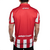 Back view of the Estudiantes de La Plata Home 2025 jersey in red and white, designed for male fans.