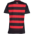 Camiseta Flamengo Local 2025 Adidas Roja y Negra Mujer en internet