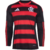 Flamengo Home 2025 Jersey Long Sleeve Adidas Red and Black Men Fan - buy online