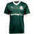 Camiseta de fútbol verde y blanca del Palmeiras, modelo local 2025 de Puma para hombre.