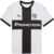 Parma Calcio Home 2024/2025 jersey for men featuring a white base with a black cross design and the team logo.