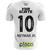 Camiseta Santos Local 2024 Umbro Blanca Hombre Aficionado All Sponsors Neymar Jr #10 en internet