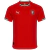 Portugal home jersey for 2025/2026 season in red, featuring the national emblem and Puma logo.