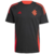 Camiseta Internacional Training 25/26 Negra y Roja Aficionado Hombre Adidas