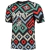 Club América Pre Match 2022/2023 jersey featuring a vibrant geometric pattern and Nike logo, designed for men.
