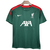 Frente de la Camiseta Liverpool Pre Juego 24/25: Camiseta masculina pre-juego del Liverpool en verde y rojo, diseñada para aficionados. Fabricada por Nike, esta pieza ofrece comodidad y un diseño moderno, ideal para mostrar tu pasión por el equipo antes d