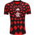 Flamengo Pre Match 2025 Jersey by Adidas in red and black featuring a dynamic design and the team logo.