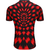 Back view of the Flamengo Pre Match 2025 Jersey featuring a striking red and black design.