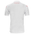 Espalda de la Camiseta Fiorentina Away 24/25 Blanca Torcedor Masculina Kappa: Parte trasera blanca con espacio para nombres y números de los jugadores. Cómoda y estilosa, perfecta para acompañar a la Fiorentina en todos los partidos.