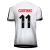 Costas da Camisa Vasco da Gama Away 24/25 Kappa Masculina: Detalhes refinados em branco, com referências à era vitoriosa do clube e o legado de craques como Romário e Juninho Pernambucano.
