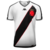 Frente de la Camiseta Vasco da Gama Away 24/25 Kappa Masculina: Diseño blanco con detalles históricos, inspirado en la era dorada de 1999-2000. Rinde homenaje a logros memorables y celebra el regreso del ídolo Coutinho.